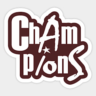 champions Sticker